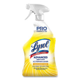 Professional LYSOL® Brand Advanced Deep Clean All Purpose Cleaner, Lemon Breeze, 32 Oz Trigger Spray Bottle, 12-carton freeshipping - TVN Wholesale
