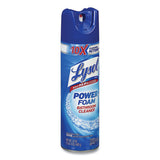 LYSOL® Brand Power Foam Bathroom Cleaner, 24 Oz Aerosol Spray freeshipping - TVN Wholesale