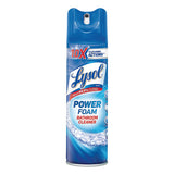 LYSOL® Brand Power Foam Bathroom Cleaner, 24 Oz Aerosol Spray freeshipping - TVN Wholesale