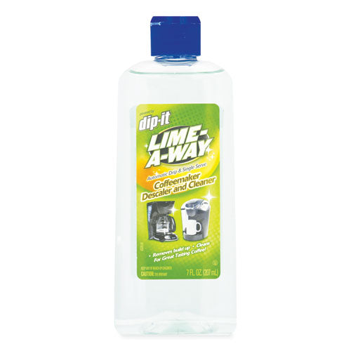 LIME-A-WAY® Dip-it Coffeemaker Descaler And Cleaner, 7 Oz Bottle, 8-carton freeshipping - TVN Wholesale