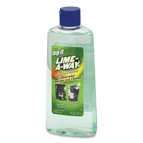 LIME-A-WAY® Dip-it Coffeemaker Descaler And Cleaner, 7 Oz Bottle, 8-carton freeshipping - TVN Wholesale