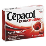 Cepacol® Exta Strength Sore Throat Lozenge, Cherry, 16-box, 24 Boxes-carton freeshipping - TVN Wholesale