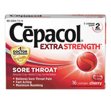 Cepacol® Exta Strength Sore Throat Lozenge, Cherry, 16-box, 24 Boxes-carton freeshipping - TVN Wholesale