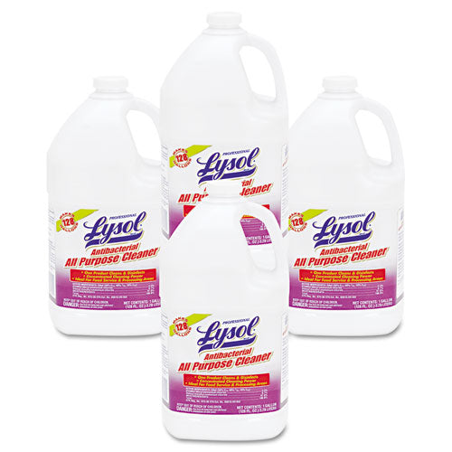 Professional LYSOL® Brand Antibacterial All-purpose Cleaner Concentrate, 1 Gal Bottle, 4-carton freeshipping - TVN Wholesale