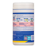 LYSOL® Brand Disinfecting Wipes, 7 X 7.25, Lemon And Lime Blossom, 80 Wipes-canister, 6 Canisters-carton freeshipping - TVN Wholesale