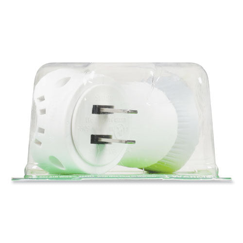 Air Wick® Scented Oil Warmer, 1.75" X 2.69" X 3.63", White-gray, 6-carton freeshipping - TVN Wholesale