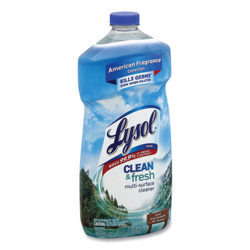 LYSOL® Brand Clean And Fresh Multi-surface Cleaner, Cool Adirondack Air, 40 Oz Bottle freeshipping - TVN Wholesale