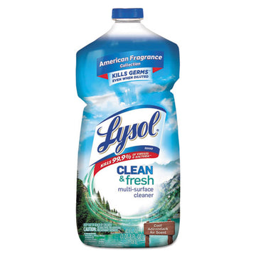 LYSOL® Brand Clean And Fresh Multi-surface Cleaner, Cool Adirondack Air, 40 Oz Bottle freeshipping - TVN Wholesale