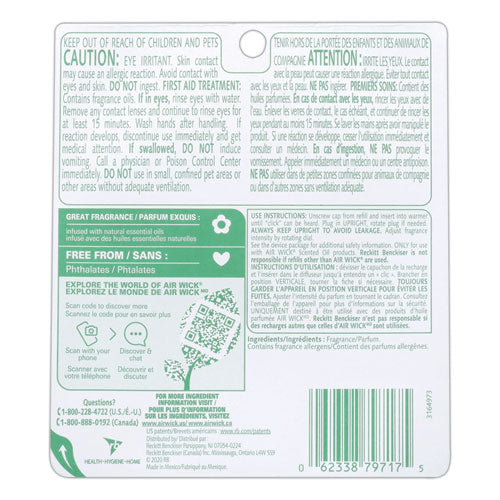 Air Wick® Scented Oil Refill, Fresh Waters, 0.67 Oz, 2-pack, 6 Pack-carton freeshipping - TVN Wholesale