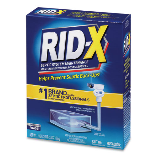RID-X® Septic System Treatment Concentrated Powder, 19.6 Oz, 6-carton freeshipping - TVN Wholesale
