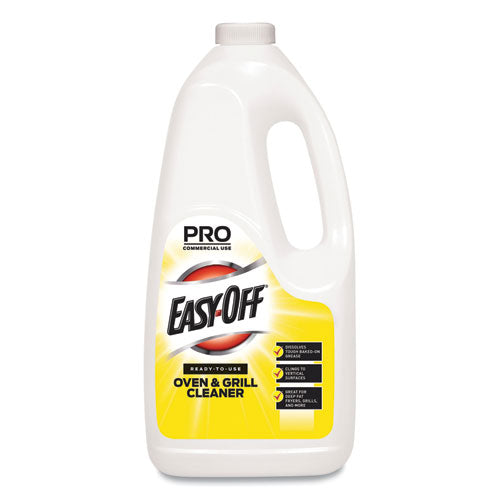 Professional EASY-OFF® Ready-to-use Oven And Grill Cleaner, Liquid, 2qt Bottle, 6-carton freeshipping - TVN Wholesale
