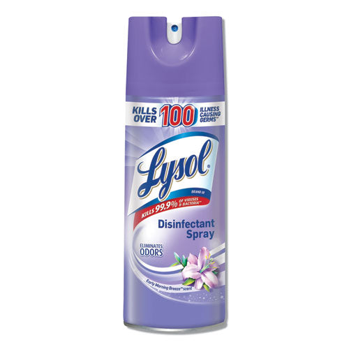 LYSOL® Brand Disinfectant Spray, Early Morning Breeze, 12.5 Oz Aerosol Spray freeshipping - TVN Wholesale