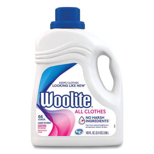 WOOLITE® Laundry Detergent For All Clothes, Light Floral, 100 Oz Bottle freeshipping - TVN Wholesale