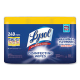 LYSOL® Brand Disinfecting Wipes, 7 X 7.25, Lemon And Lime Blossom, 80 Wipes-canister, 3 Canisters-pack, 2 Packs-carton freeshipping - TVN Wholesale