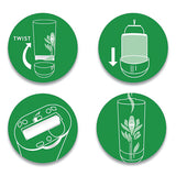 Air Wick® Freshmatic Life Scents Starter Kit, Summer Delights, 5.89 Oz Aerosol Spray, 4-carton freeshipping - TVN Wholesale