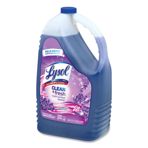 LYSOL® Brand Clean And Fresh Multi-surface Cleaner, Lavender And Orchid Essence, 144 Oz Bottle freeshipping - TVN Wholesale