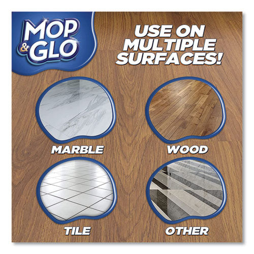 MOP & GLO® Triple Action Floor Cleaner, Fresh Citrus Scent, 32 Oz Bottle freeshipping - TVN Wholesale