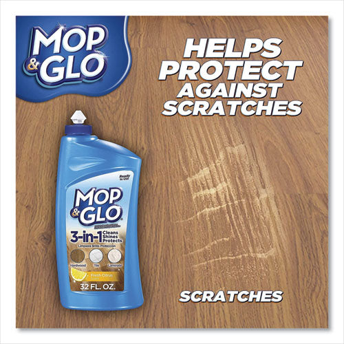 MOP & GLO® Triple Action Floor Cleaner, Fresh Citrus Scent, 32 Oz Bottle freeshipping - TVN Wholesale