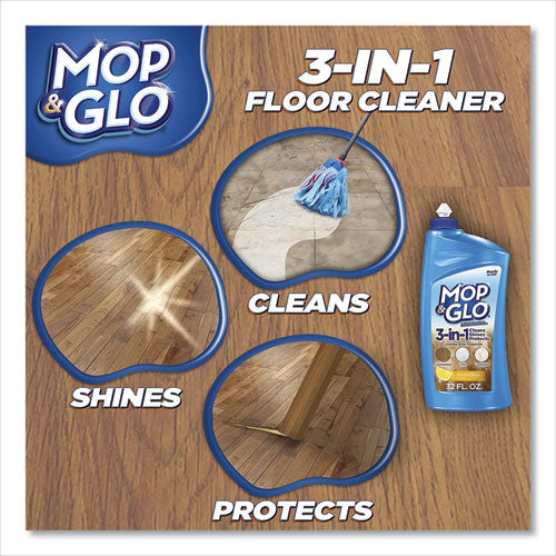 MOP & GLO® Triple Action Floor Cleaner, Fresh Citrus Scent, 32 Oz Bottle freeshipping - TVN Wholesale