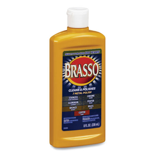BRASSO® Metal Surface Polish, 8 Oz Bottle freeshipping - TVN Wholesale