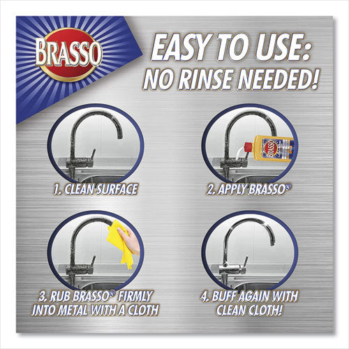 BRASSO® Metal Surface Polish, 8 Oz Bottle freeshipping - TVN Wholesale