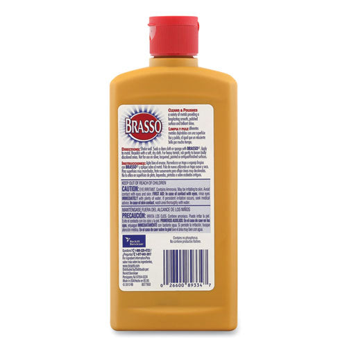 BRASSO® Metal Surface Polish, 8 Oz Bottle freeshipping - TVN Wholesale