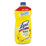 LYSOL® Brand Clean And Fresh Multi-surface Cleaner, Sparkling Lemon And Sunflower Essence, 48 Oz Bottle, 9-carton freeshipping - TVN Wholesale