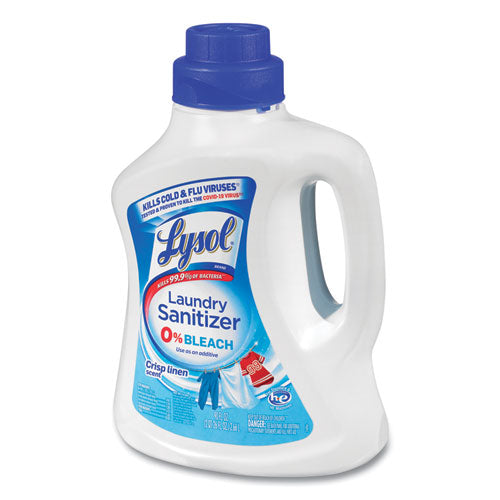 LYSOL® Brand Laundry Sanitizer, Liquid, Crisp Linen, 90 Oz freeshipping - TVN Wholesale