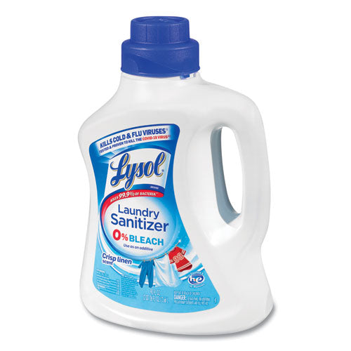 LYSOL® Brand Laundry Sanitizer, Liquid, Crisp Linen, 90 Oz, 4-carton freeshipping - TVN Wholesale