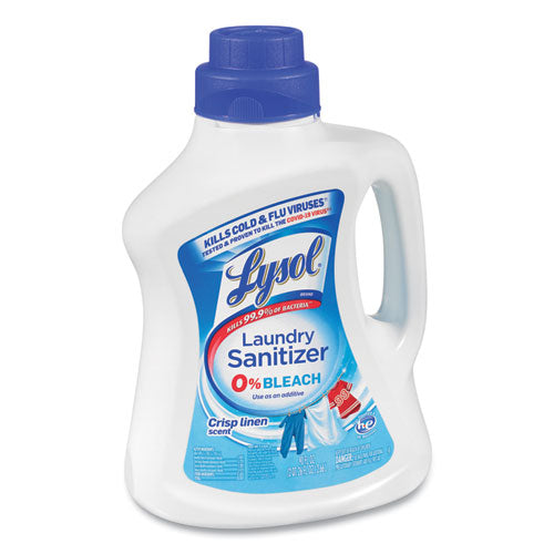 LYSOL® Brand Laundry Sanitizer, Liquid, Crisp Linen, 90 Oz, 4-carton freeshipping - TVN Wholesale