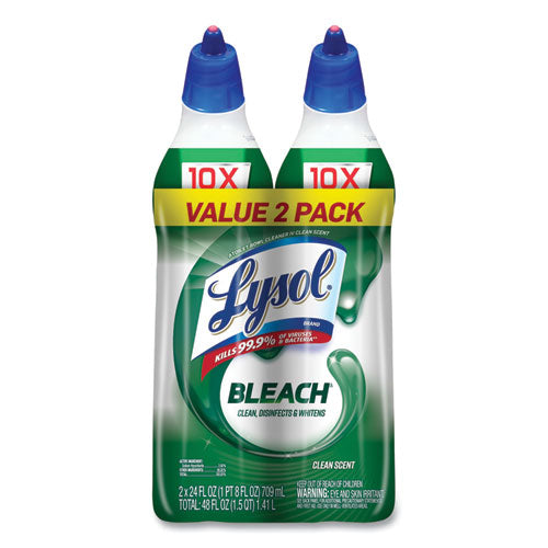 LYSOL® Brand Disinfectant Toilet Bowl Cleaner With Bleach, 24 Oz, 8-carton freeshipping - TVN Wholesale
