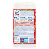 LYSOL® Brand Disinfecting Wipes, 7 X 7.25, Mango And Hibiscus, 80 Wipes-canister, 6 Canisters-carton freeshipping - TVN Wholesale