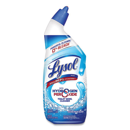 LYSOL® Brand Toilet Bowl Cleaner With Hydrogen Peroxide, Ocean Fresh Scent, 24 Oz, 9-carton freeshipping - TVN Wholesale