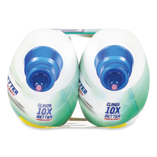 LYSOL® Brand Clean And Fresh Toilet Bowl Cleaner Cling Gel, Forest Rain Scent, 24 Oz, 2-pack, 4 Packs-carton freeshipping - TVN Wholesale