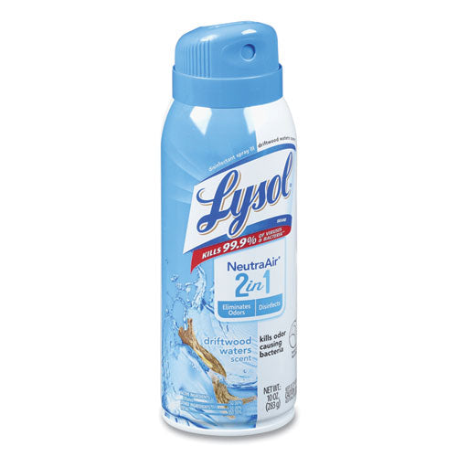 LYSOL® Neutra Air® 2 In 1 Disinfectant Spray Iii, Driftwood, 10 Oz Aerosol Spray, 6-carton freeshipping - TVN Wholesale