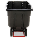 Rubbermaid® Commercial Rotomolded Tilt Truck, Rectangular, Plastic, 850 Lb Capacity, Black freeshipping - TVN Wholesale