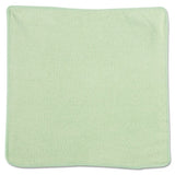 Rubbermaid® Commercial Microfiber Cleaning Cloths, 12 X 12, Green, 24-pack freeshipping - TVN Wholesale