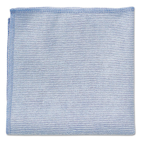 Rubbermaid® Commercial Microfiber Cleaning Cloths, 12 X 12, Blue, 24-pack freeshipping - TVN Wholesale
