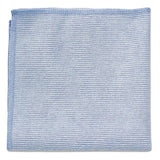 Rubbermaid® Commercial Microfiber Cleaning Cloths, 12 X 12, Blue, 24-pack freeshipping - TVN Wholesale