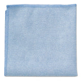 Rubbermaid® Commercial Microfiber Cleaning Cloths, 16 X 16, Blue, 24-pack freeshipping - TVN Wholesale