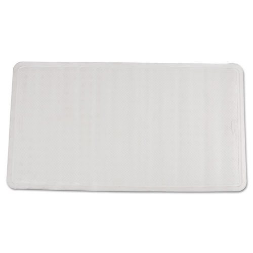 Rubbermaid® Commercial Safti-grip Latex-free Vinyl Bath Mat, 16 X 28, White freeshipping - TVN Wholesale