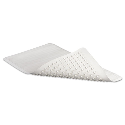 Rubbermaid® Commercial Safti-grip Latex-free Vinyl Bath Mat, 16 X 28, White freeshipping - TVN Wholesale