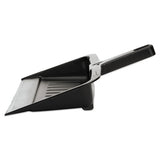 Rubbermaid® Commercial Heavy-duty Dustpan, 8.25 X 12.25 , Polypropylene, Charcoal freeshipping - TVN Wholesale