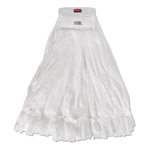 Rubbermaid® Commercial Disposable Mop, Nonwoven Fiber, #24, 5" Headband, White freeshipping - TVN Wholesale