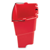 Rubbermaid® Commercial Wavebrake 2.0 Dirty Water Bucket, 18 Qt, Plastic, Red freeshipping - TVN Wholesale