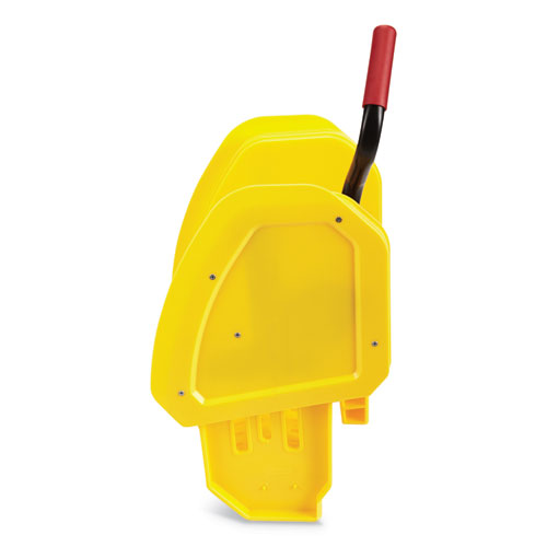 Rubbermaid® Commercial Wavebrake 2.0 Wringer, Down-press, Plastic, Yellow freeshipping - TVN Wholesale