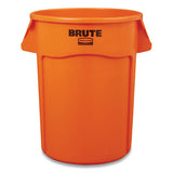 Rubbermaid® Commercial Brute Round Containers, 32 Gal, Orange freeshipping - TVN Wholesale