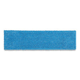 Rubbermaid® Commercial Adaptable Flat Mop Pads, Microfiber, 19.5 X 5.5, Blue freeshipping - TVN Wholesale