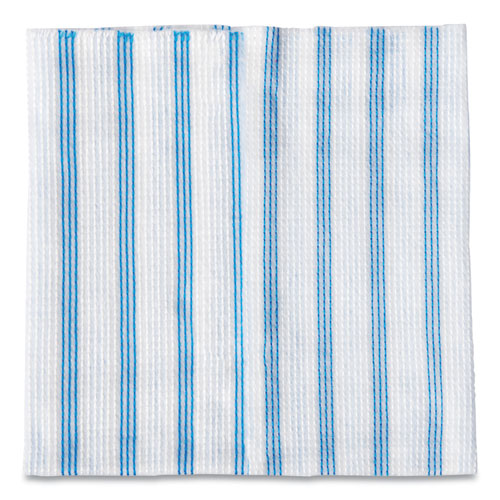 Rubbermaid® Commercial HYGEN™ Disposable Microfiber Cleaning Cloths, Blue-white Stripes, 12 X 12, 600-pack freeshipping - TVN Wholesale