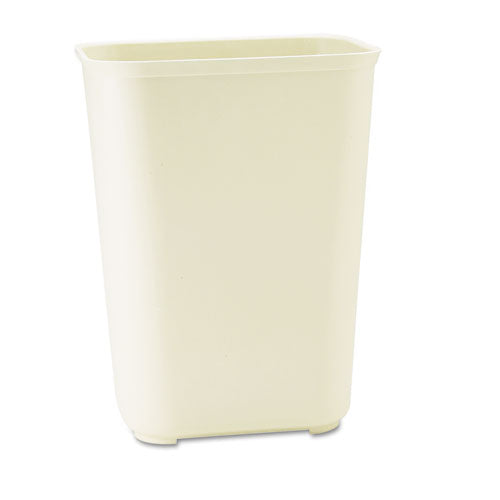 Rubbermaid® Commercial Fire-resistant Wastebasket, Rectangular, Fiberglass, 10 Gal, Beige freeshipping - TVN Wholesale